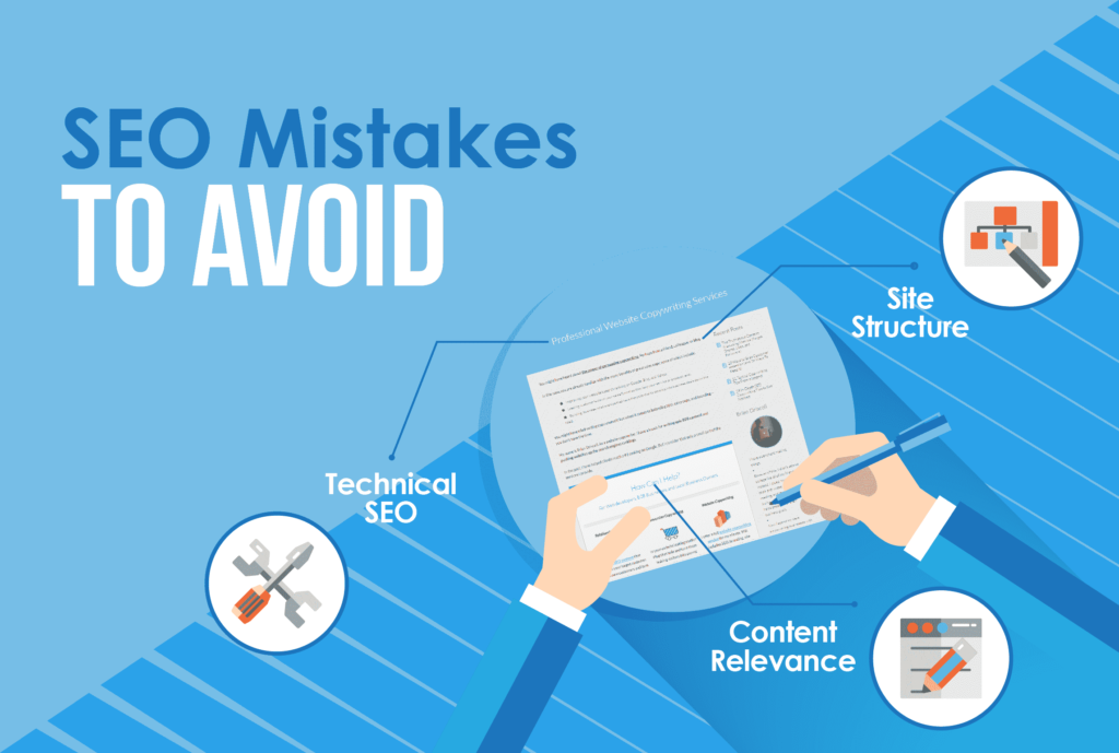 SEO mistakes